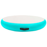 Oppblåsbar Gymnastikkmatte Med Pumpe 100X100X10 Cm Pvc Grønn