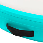 Oppblåsbar Gymnastikkmatte Med Pumpe 100X100X10 Cm Pvc Grønn