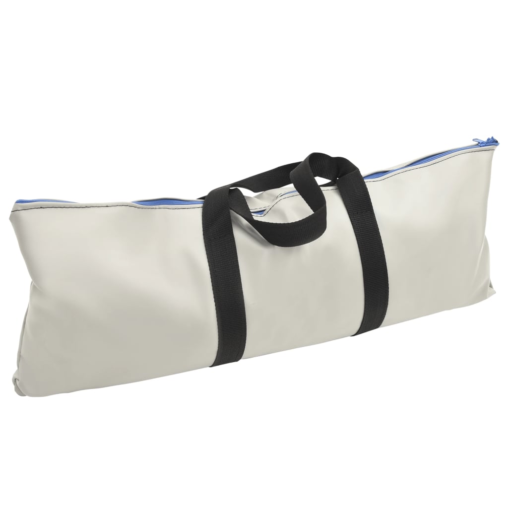 Oppblåsbar Gymnastikkmatte Med Pumpe 100X100X10 Cm Pvc Grønn