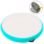 Oppblåsbar Gymnastikkmatte Med Pumpe 100X100X20 Cm Pvc Grønn