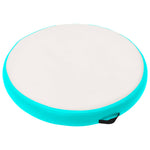 Oppblåsbar Gymnastikkmatte Med Pumpe 100X100X20 Cm Pvc Grønn