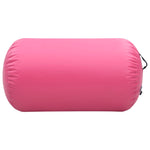 Oppblåsbar Gymnastikkrull Med Pumpe 100X60 Cm Pvc Rosa