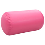 Oppblåsbar Gymnastikkrull Med Pumpe 120X75 Cm Pvc Rosa