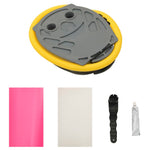 Oppblåsbar Gymnastikkrull Med Pumpe 120X75 Cm Pvc Rosa