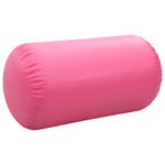Oppblåsbar Gymnastikkrull Med Pumpe 120X90 Cm Pvc Rosa