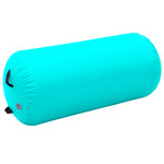 Oppblåsbar Gymnastikkrull Med Pumpe 120X90 Cm Pvc Grønn