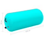 Oppblåsbar Gymnastikkrull Med Pumpe 120X90 Cm Pvc Grønn