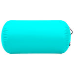 Oppblåsbar Gymnastikkrull Med Pumpe 120X90 Cm Pvc Grønn