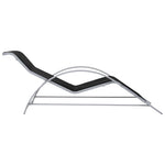 Solsenger 2 Stk Med Bord Aluminium Svart