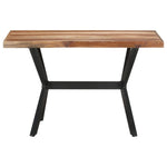 Spisebord 120X60X75 Cm Heltre Med Honningfinish