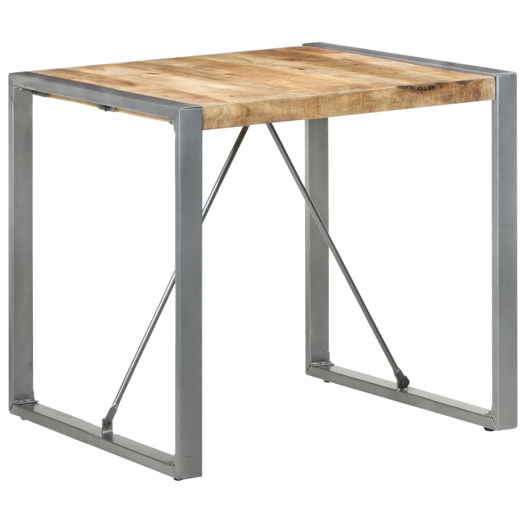 Spisebord 80X80X75 Cm Grovt Mangotre