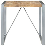 Spisebord 80X80X75 Cm Grovt Mangotre