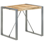 Spisebord 80X80X75 Cm Grovt Mangotre