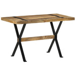 Spisebord 120X60X76 Cm Grovt Mangotre
