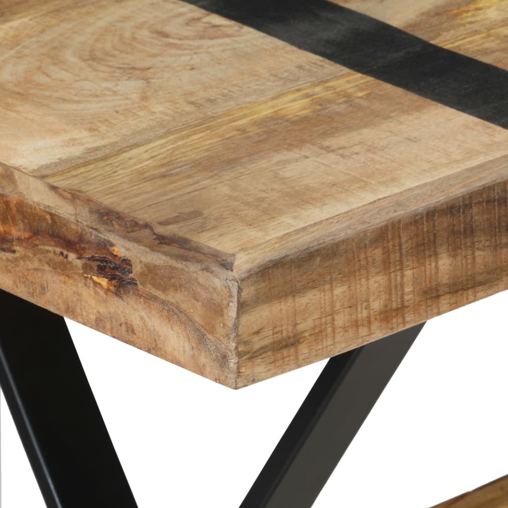 Spisebord 120X60X76 Cm Grovt Mangotre