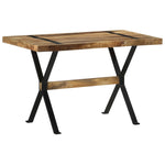 Spisebord 120X60X76 Cm Grovt Mangotre