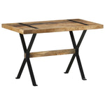 Spisebord 120X60X76 Cm Grovt Mangotre