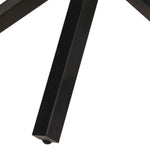 Spisebord Rundt 100X100X75 Cm Grovt Mangotre