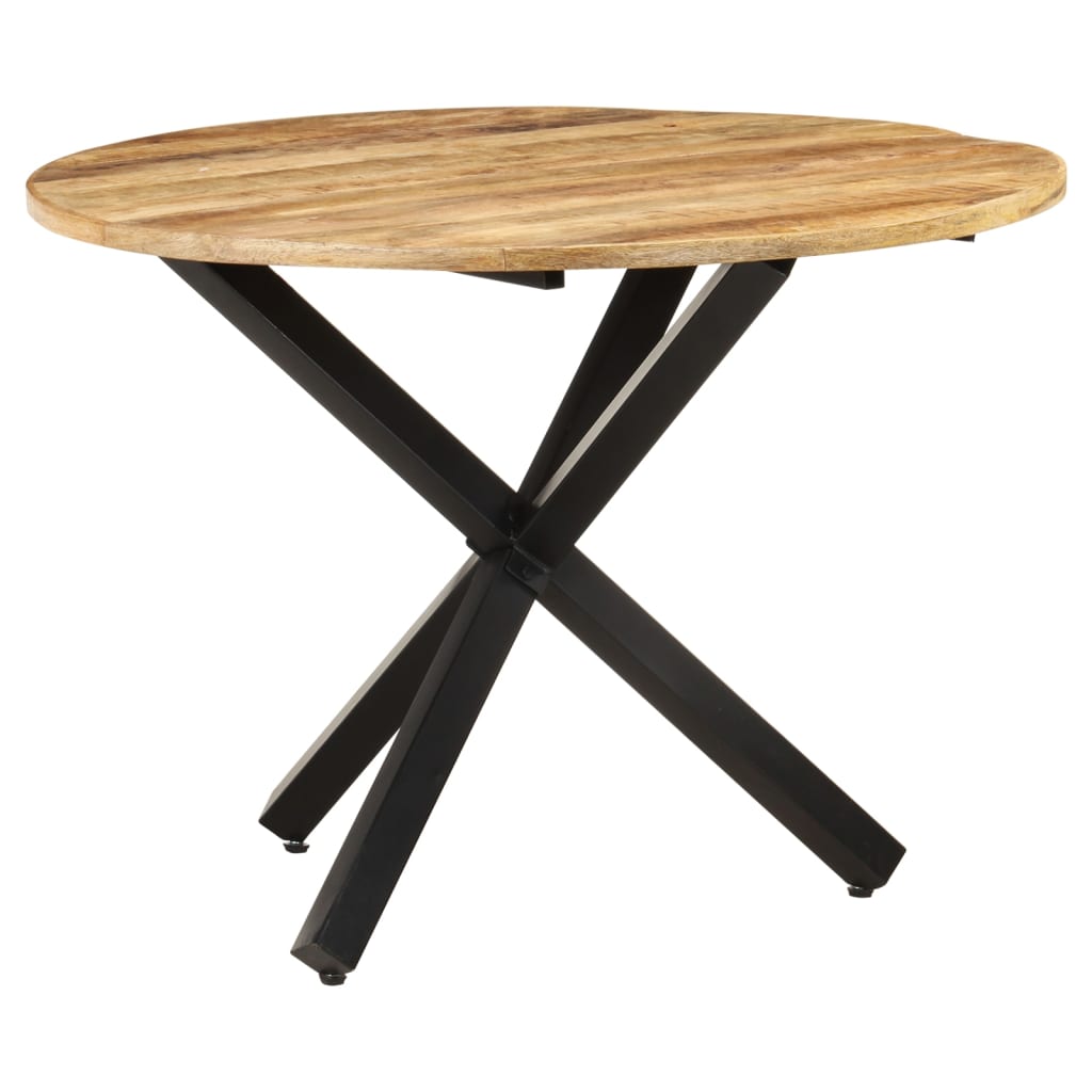 Spisebord Rundt 100X100X75 Cm Grovt Mangotre