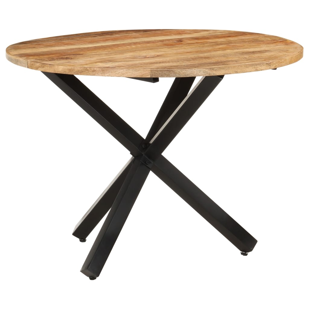 Spisebord Rundt 100X100X75 Cm Grovt Mangotre