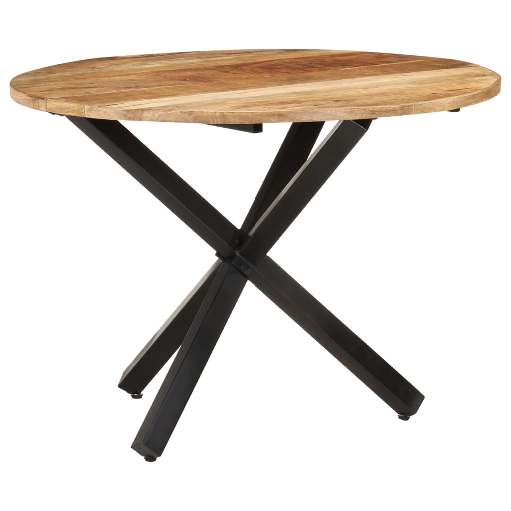 Spisebord Rundt 100X100X75 Cm Grovt Mangotre
