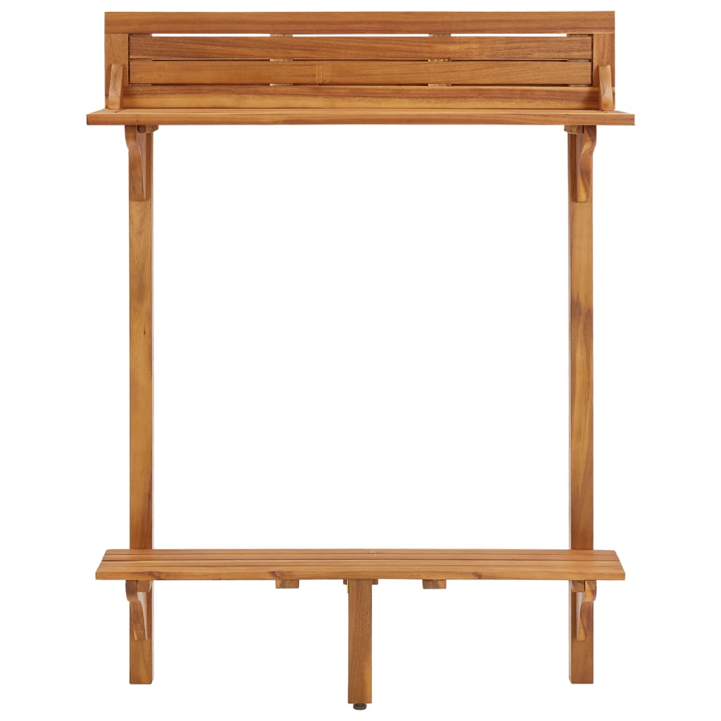 Barbord For Balkong 90X37X122,5 Cm Heltre Akasie