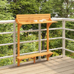 Barbord For Balkong 90X37X122,5 Cm Heltre Akasie