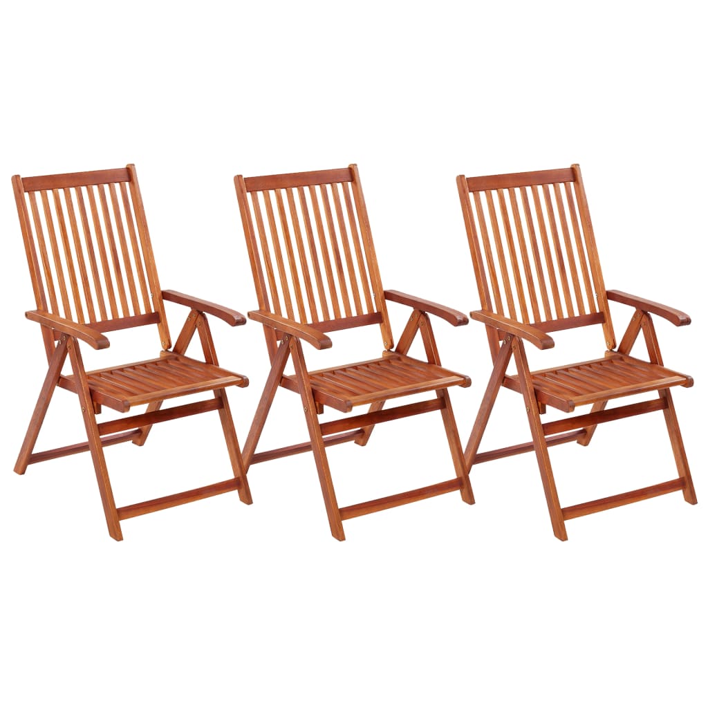 Klappstoler 3 Stk Heltre Akasie