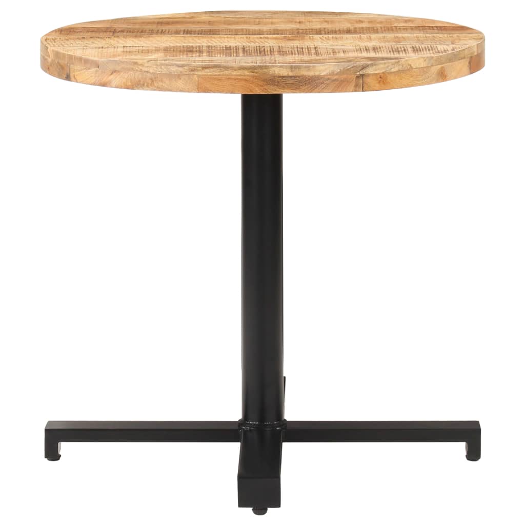 Bistrobord Rundt Ø80X75 Cm Grovt Mangotre