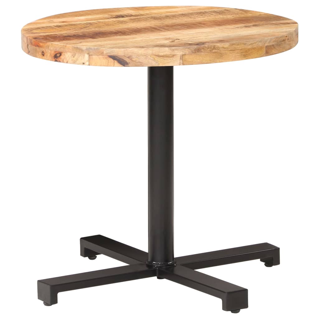 Bistrobord Rundt Ø80X75 Cm Grovt Mangotre