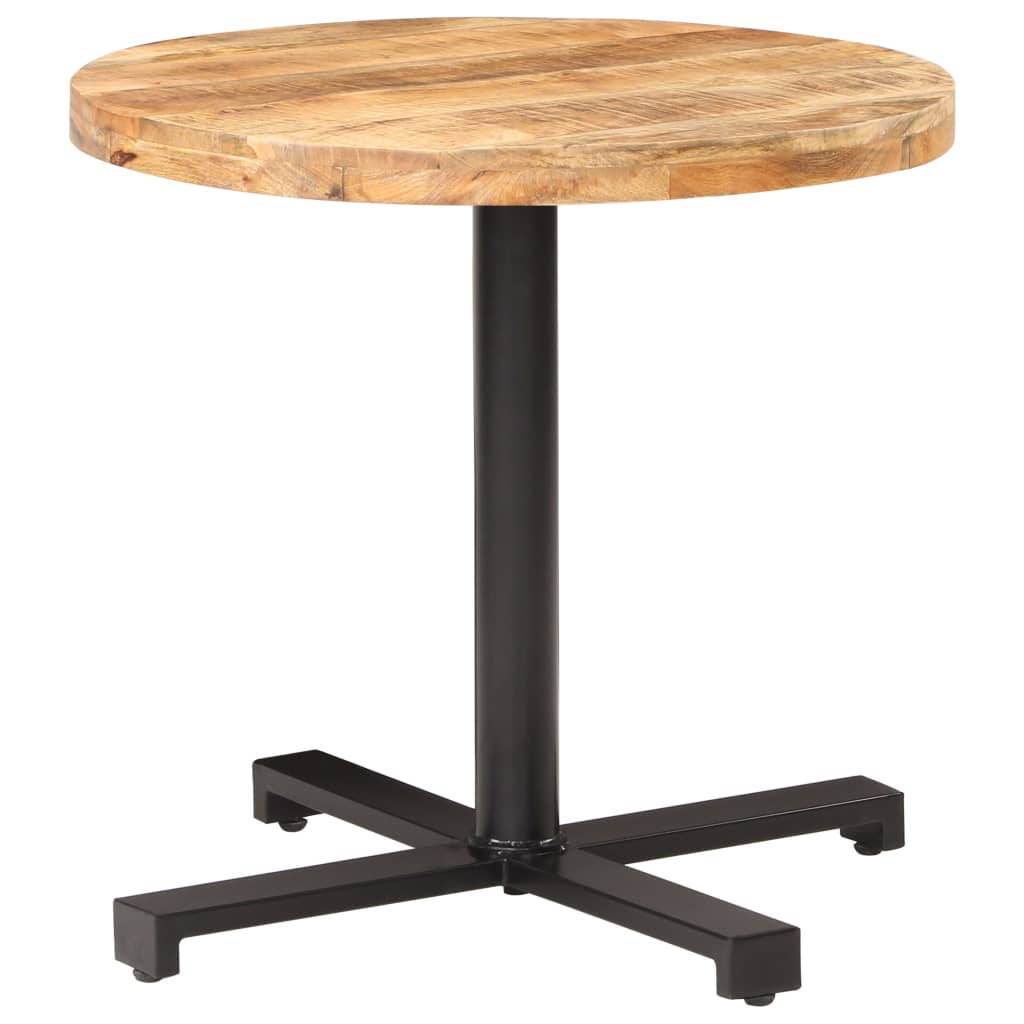 Bistrobord Rundt Ø80X75 Cm Grovt Mangotre