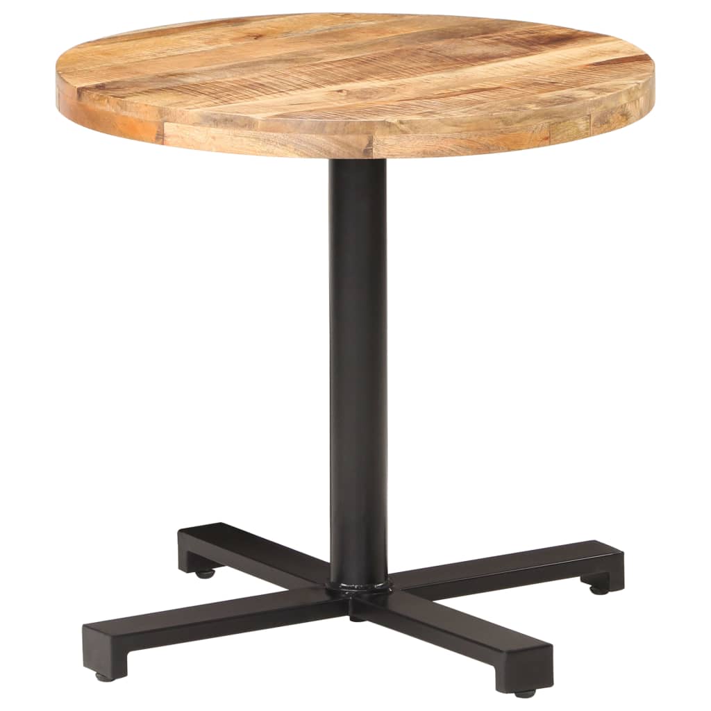 Bistrobord Rundt Ø80X75 Cm Grovt Mangotre