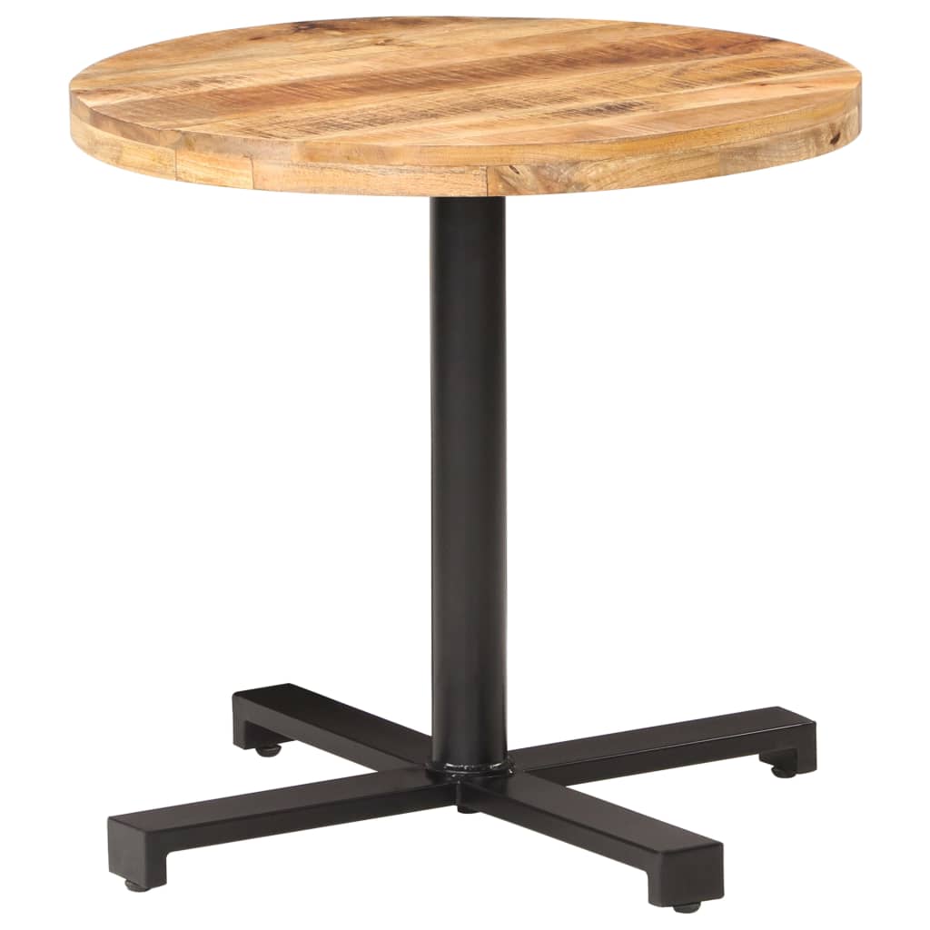 Bistrobord Rundt Ø80X75 Cm Grovt Mangotre