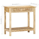 Konsollbord 80X35X74 Cm Heltre Mango