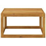 Salongbord 68X68X29 Cm Heltre Akasie