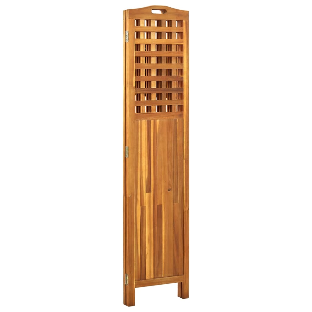 Romdeler 3 Paneler 121X2X170 Cm Heltre Akasie
