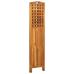 Romdeler 3 Paneler 121X2X170 Cm Heltre Akasie