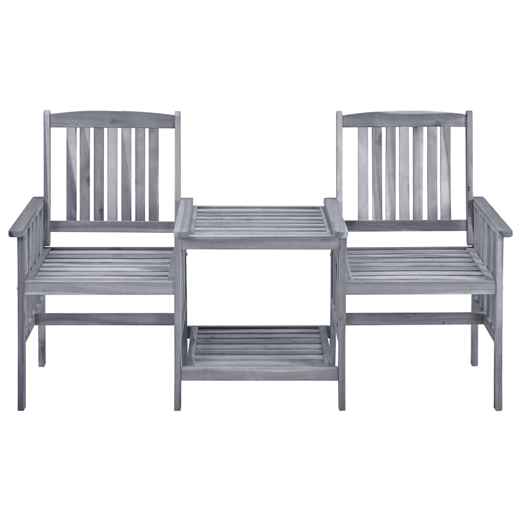 Hagestoler Med Tebord 159X61X92 Cm Heltre Akasie