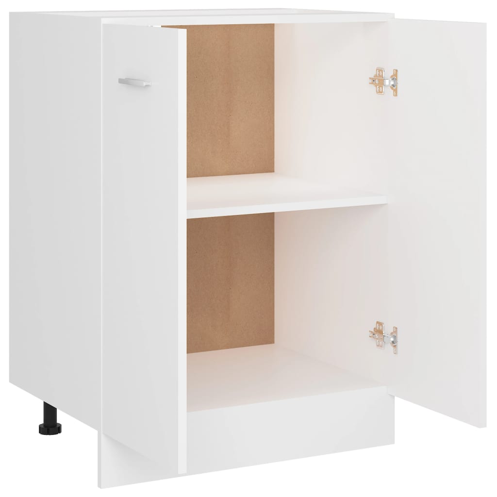 Bunnskap &quot;Lyon&quot; Hvit 60X46X81,5 Cm Konstruert Tre