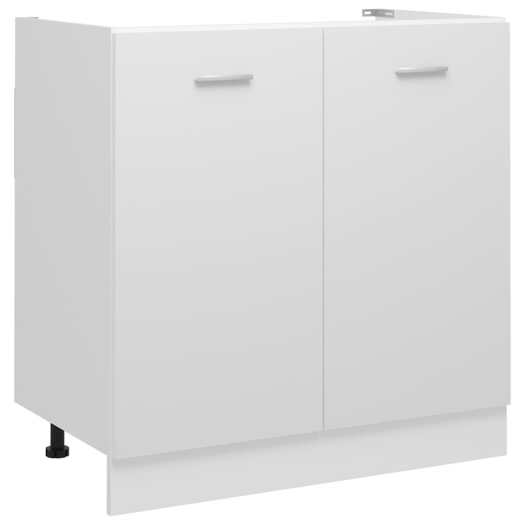 Bunnskap Til Vask &quot;Lyon&quot; Hvit 80X46X81,5 Cm Konstruert Tre