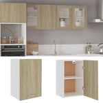 Hengende Skap &quot;Lyon&quot; Sonoma Eik 39,5X31X60 Cm Konstruert Tre