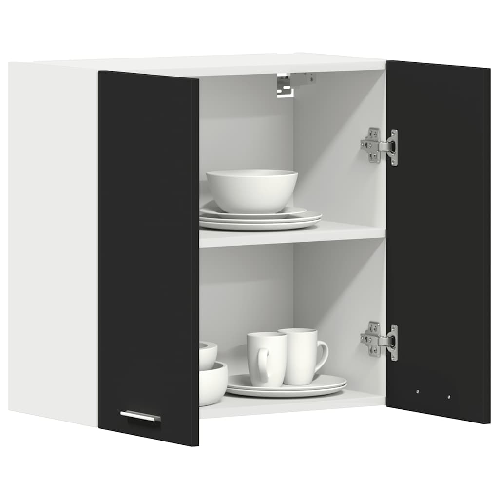 Hengende Skap &quot;Lyon&quot; Svart 60X31X60 Cm Konstruert Tre