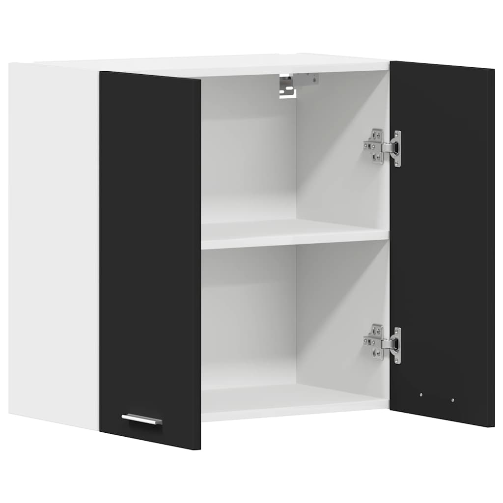 Hengende Skap &quot;Lyon&quot; Svart 60X31X60 Cm Konstruert Tre