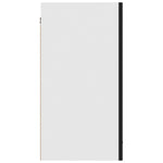 Hengende Skap &quot;Lyon&quot; Svart 80X31X60 Cm Konstruert Tre
