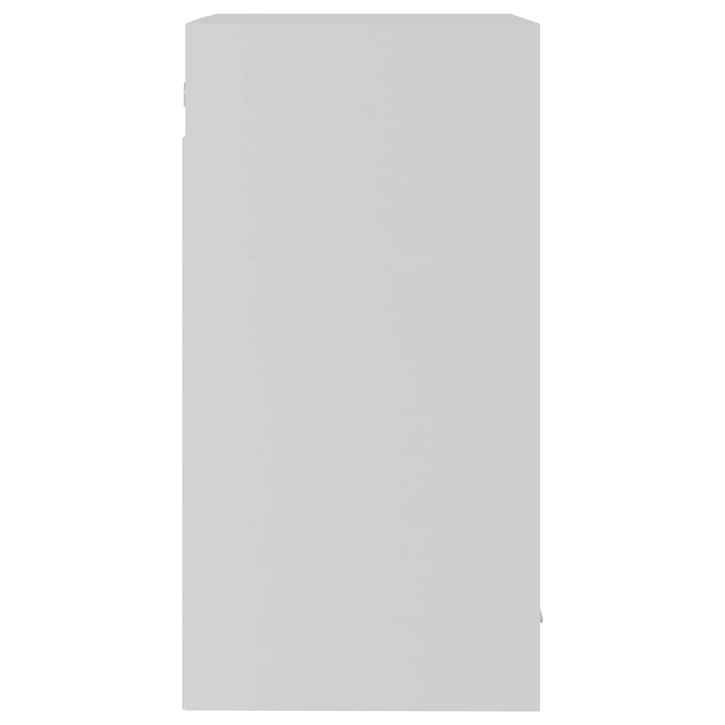Hengende Skap Glass &quot;Lyon&quot; Hvit 40X31X60 Cm Konstruert Tre