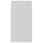 Hengende Skap Glass &quot;Lyon&quot; Hvit 40X31X60 Cm Konstruert Tre
