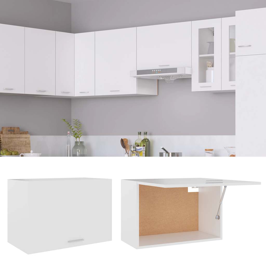 Hengende Skap &quot;Lyon&quot; Hvit 60X31X40 Cm Konstruert Tre