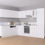 Hengende Skap Glass &quot;Lyon&quot; Hvit 60X31X60 Cm Konstruert Tre
