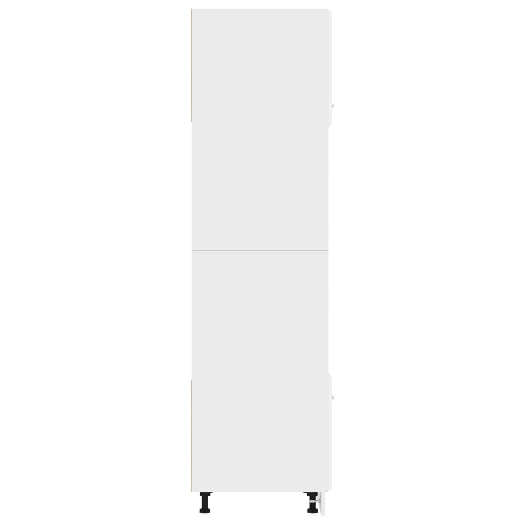 Skap For Mikrobølgeovn &quot;Lyon&quot; Hvit 60X57X207 Cm Konstruert Tre