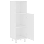 Baderomsskap Hvit 30X30X95 Cm Konstruert Tre
